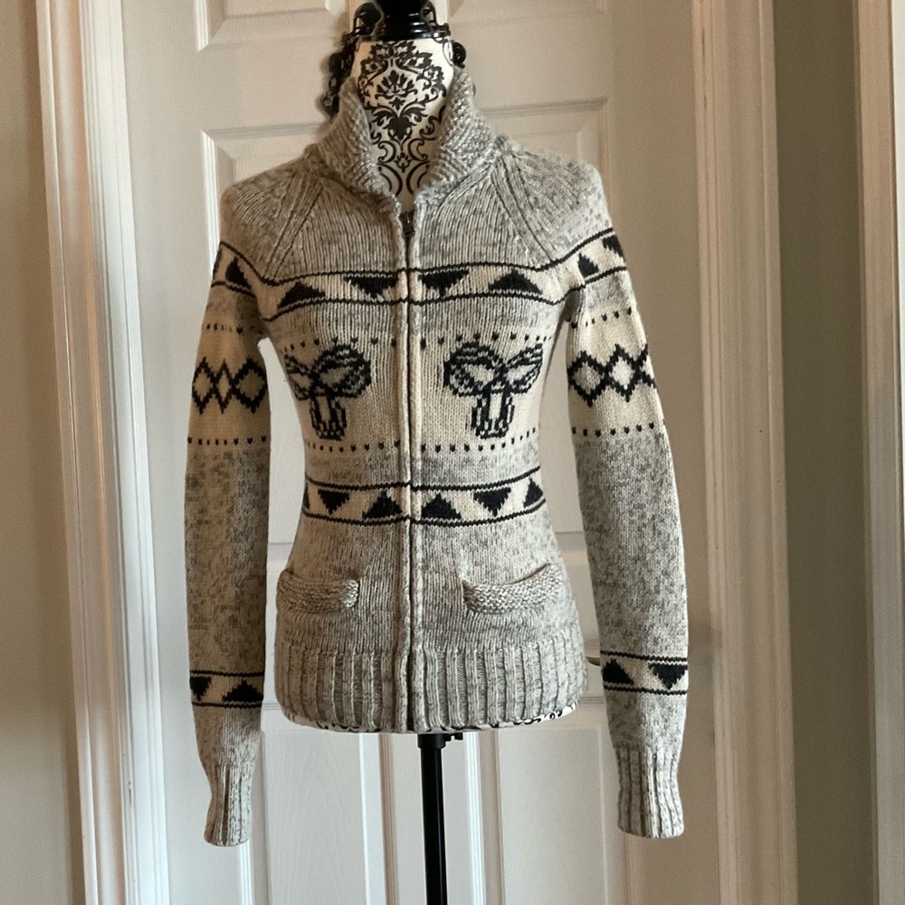 TNA Zip up sweater